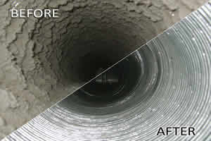 before after duct